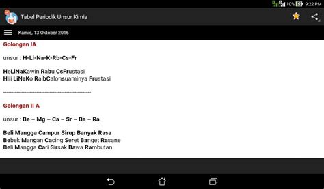 Tabel Periodik Unsur Kimia APK untuk Unduhan Android