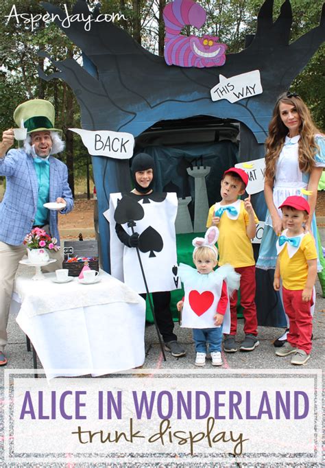 Alice in Wonderland Trunk or Treat Ideas You’ll Love - Aspen Jay