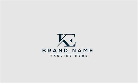 KE Logo Design Template Vector Graphic Branding Element. 10485462 ...