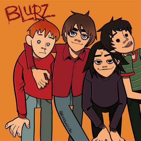 Gorillaz Phase 1 x Blur Leisure Era fan art I did last year : r/gorillaz