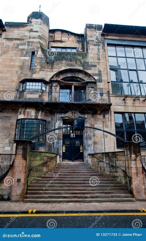 Glasgow School of Art stock image. Image of school, campus - 13271733