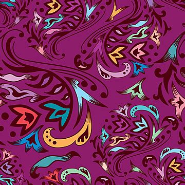 Purple Swirl Pattern Ornament Arabic Background Vector, Ornament, Arabic, Background PNG and ...