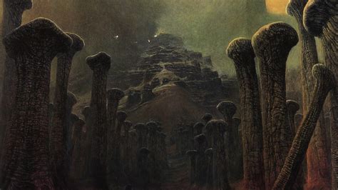 Zdzisaw Beksiski Dystopian Dark Surrealism Dark Art