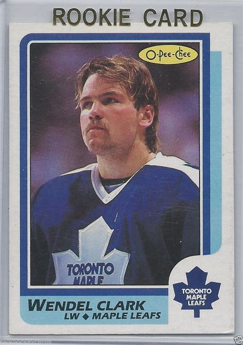 Wendel Clark RC OPC 1986-87 Toronto Maple Leafs # 149 Mint! # ...