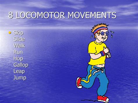 8 Locomotor movements 8 Non-Locomotor movements - ppt download ...