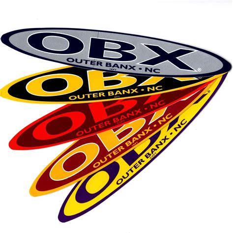 OBX STICKERS | Outer Banks Gifts from Beach Treasures in Duck – OUTER BANKS GIFTS ONLINE