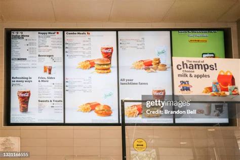 Mcdonald Menu Photos et images de collection - Getty Images