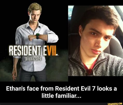 Ethan's face from Resident Evil 7 looks a little familiar... - Ethan's ...