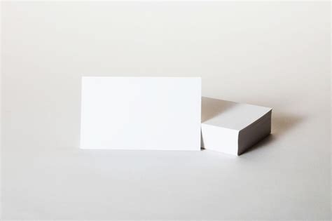 Premium Photo | Blank business cards