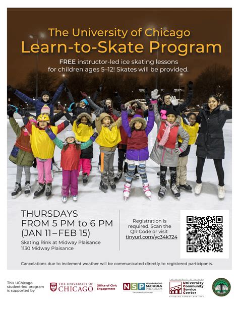 Free children's ice skating lessons (Jan 11 - Feb 15) : r/chicagoskating