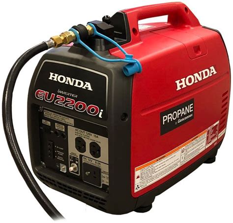 Inverter Generator w/ Genconnex Propane System Model: Honda EU2200i | System model, Inverter ...