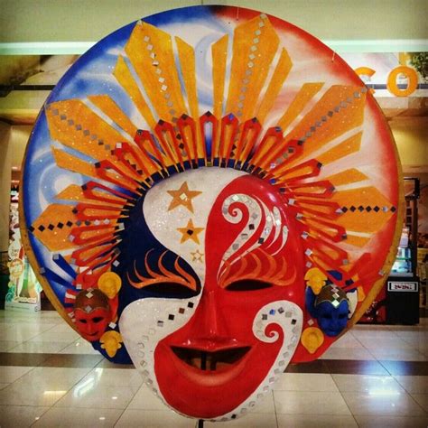 Colorful Mask from the Masskara Festival in Bacolod