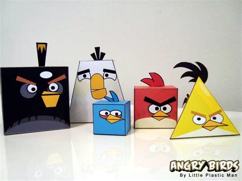 Angry Birds Paper Crafts | Gadgetsin