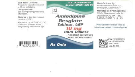 DailyMed - AMLODIPINE BESYLATE 2.5 MG- amlodipine besylate tablet ...