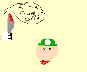 Mario kills Luigi because he hates him. - Drawception