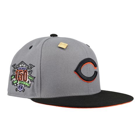 Cincinnati Reds 2023 Scaredy Cat Collection 150 Years Fitted Hat – CapsuleHats