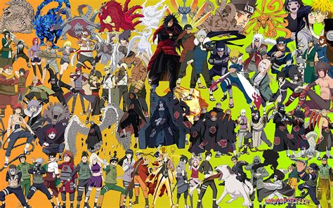 84 Wallpaper Naruto Characters free Download - MyWeb