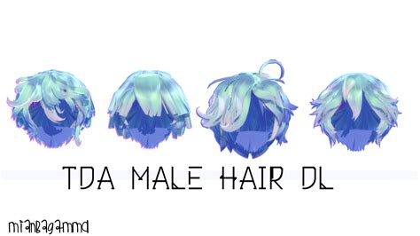 TDA Male Hair 5# DL by mianbaga-MMD on DeviantArt