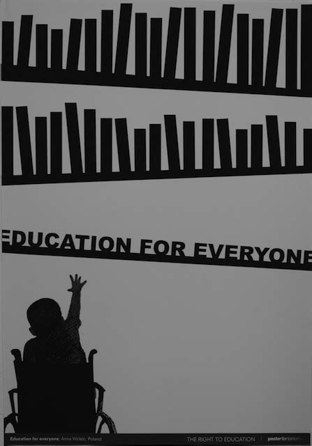 The 100 Posters for the Right to Education Exhibition: Its Lessons for the Enforcement of ...