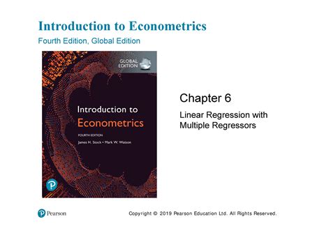 Ch 06 - Linear Regression with multiple regressor - Introduction to ...