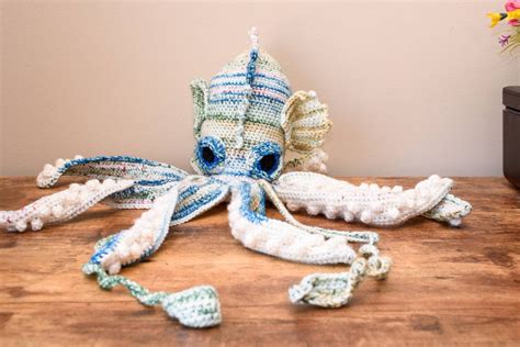 Crochet Stuffed Kraken Plush Amigurumi Octopus Kraken Toy | Etsy