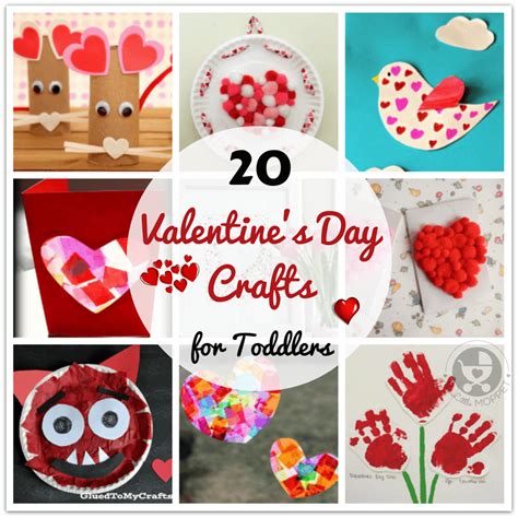 20 Easy Valentine's Day Crafts for Toddlers