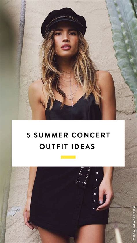 Perfect outfit ideas to wear to a summer concert | Concert outfit summer, Outfits, Concert outfit