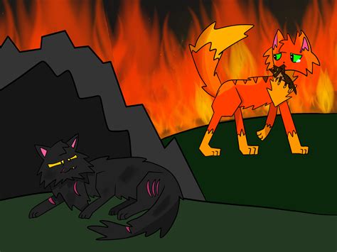 Yellowfang death scene by SonicSansTheCat on DeviantArt