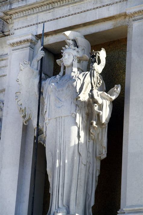 Statue in the Monument of Victor Emmanuel II Stock Image - Image of sculpture, statue: 105998973