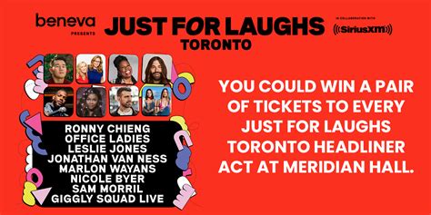 Just For Laughs Toronto Contest - Wonderlist