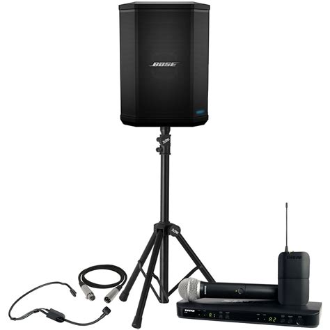 Portable Classroom Sound System with Bose S1 Pro, Dual Wireless Mics ...