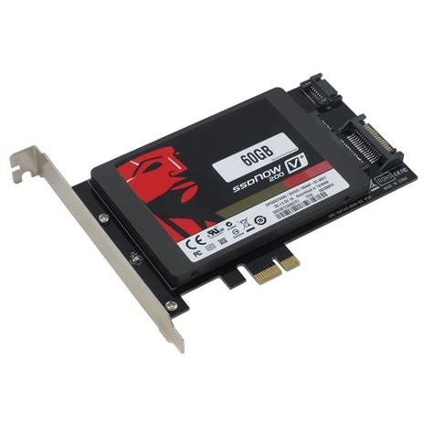 PCI Express (PCIe) SATA III (6G) SSD Adapter with 1 SATA III port N-N ...