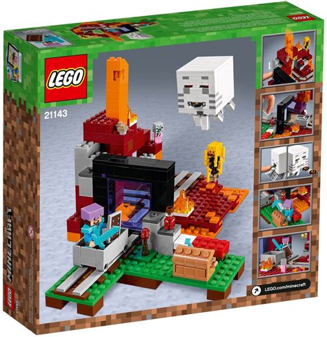 Đồ Chơi LEGO Minecraft 21143 - Cánh Cổng Địa Ngục (LEGO Minecraft 21143 ...