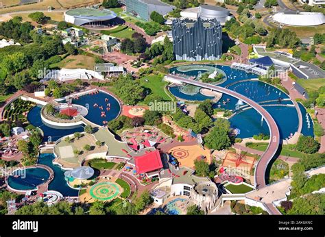 France, Vienne, Poitiers, Futuroscope theme park by architect Denis ...