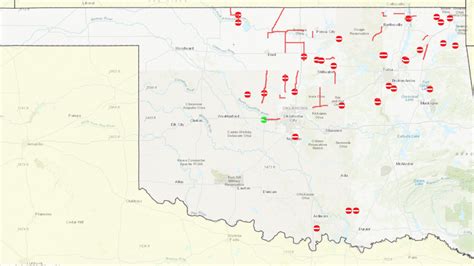 Oklahoma Road Closures Map – Verjaardag Vrouw 2020