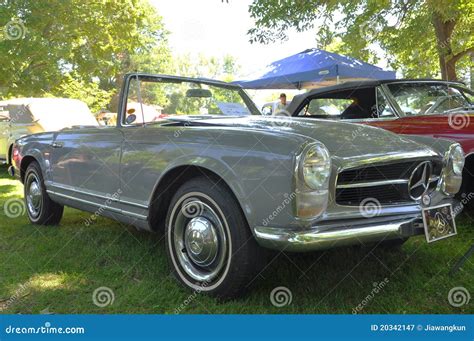 1964 Mercedes Benz 230 SL Convertible Editorial Photography - Image of ...