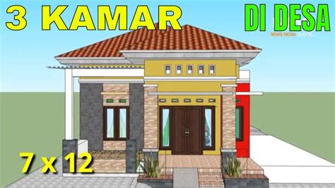 15 Desain rumah minimalis 3 kamar ukuran 7x10 | [A [C [C [C [C [C [C [C ...