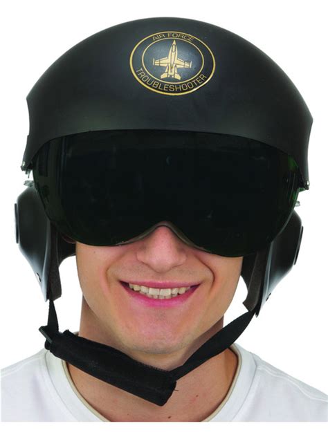 Deluxe Fighter Pilot Helmet With Visor