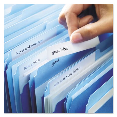 AVE5366 Avery Permanent File Folder Labels - Zuma