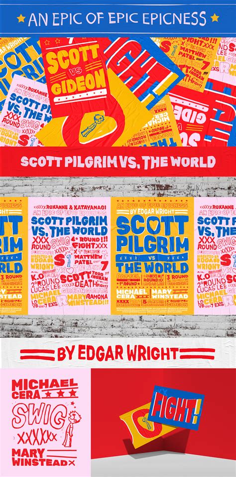 Movie Poster / Scott Pilgrim vs. the World | Behance