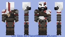 Kratos - God of War Ragnarok Minecraft Skin