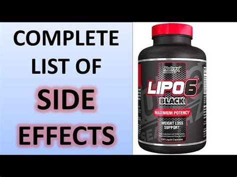 Lipo 6 Side Effects Complete Detail with Scientific Evidence - YouTube