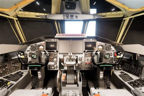 Boeing shared an image of how the new cockpit of the B-52 bomber will looks like. Dominating the ...