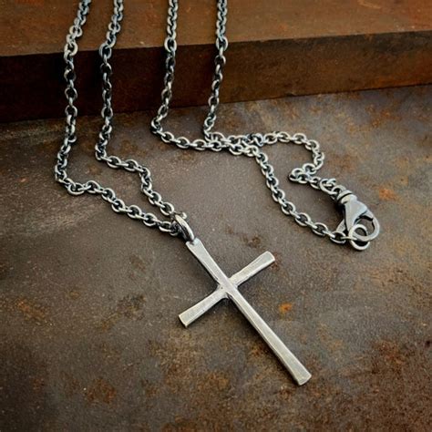 Ol Rugged Cross Necklace | Etsy