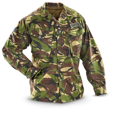 3-Pk. Used British Military Surplus DPM Long-sleeved Shirts - 590614, Shirts at Sportsman's Guide