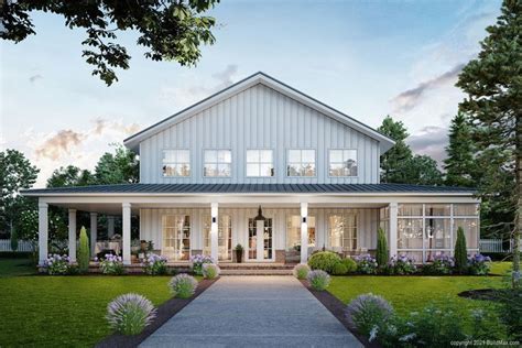 Barn Style House Plans, Barn House Design, Shop House Plans, Pole Barn House Plans, Barn Home ...