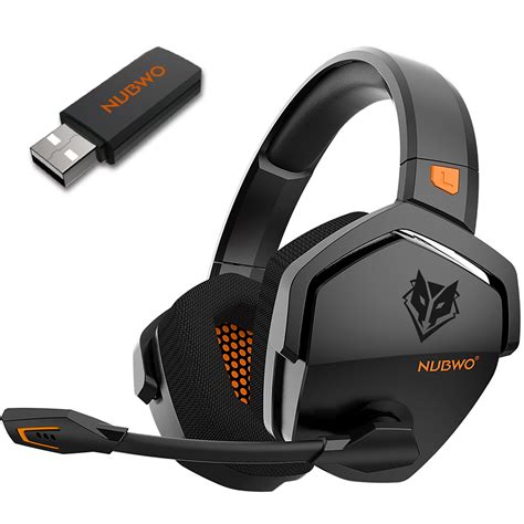 NUBWO G06 Wireless Gaming Headset for PS5 PC Laptop Noise Cancelling ...