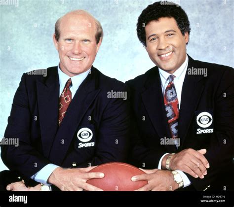 THE NFL TODAY, Terry Bradshaw, Greg Gumbel, 1975-present Stock Photo ...