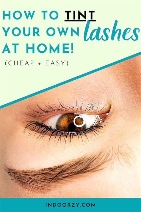 DIY Eyelash Tinting at Home! Exactly How I Tint My Own Natural Lashes ...