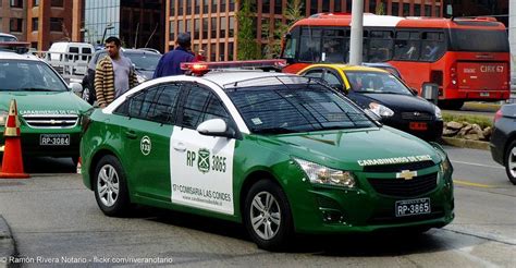 Chevrolet Cruze (Carabineros de Chile) - Atentado en SubCentro Escuela Militar (2014/09/08 ...